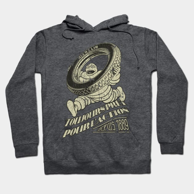 Always Ready For Action 1889 Hoodie by JCD666